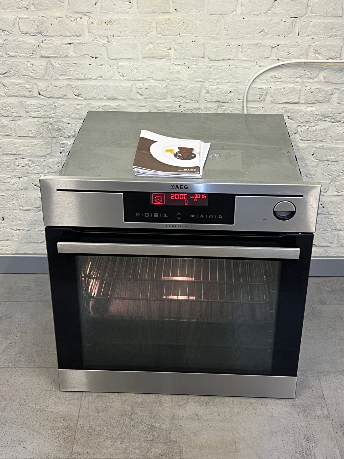 prachtig AEGStoomoven / Combi-oven te koop, Ophalen, AEG, Hete lucht, Combi-oven