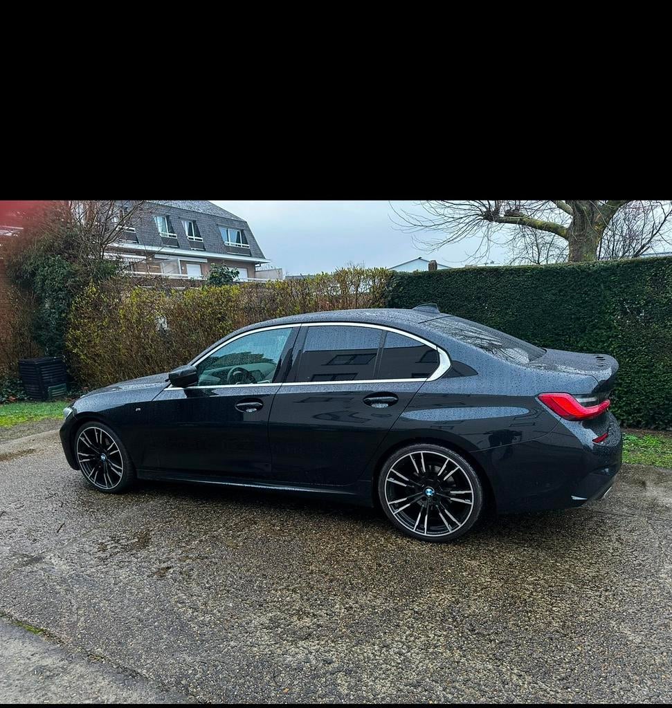 BMW 320d . MPACK, Auto's, Automaat, 4 deurs, Zwart, Leder