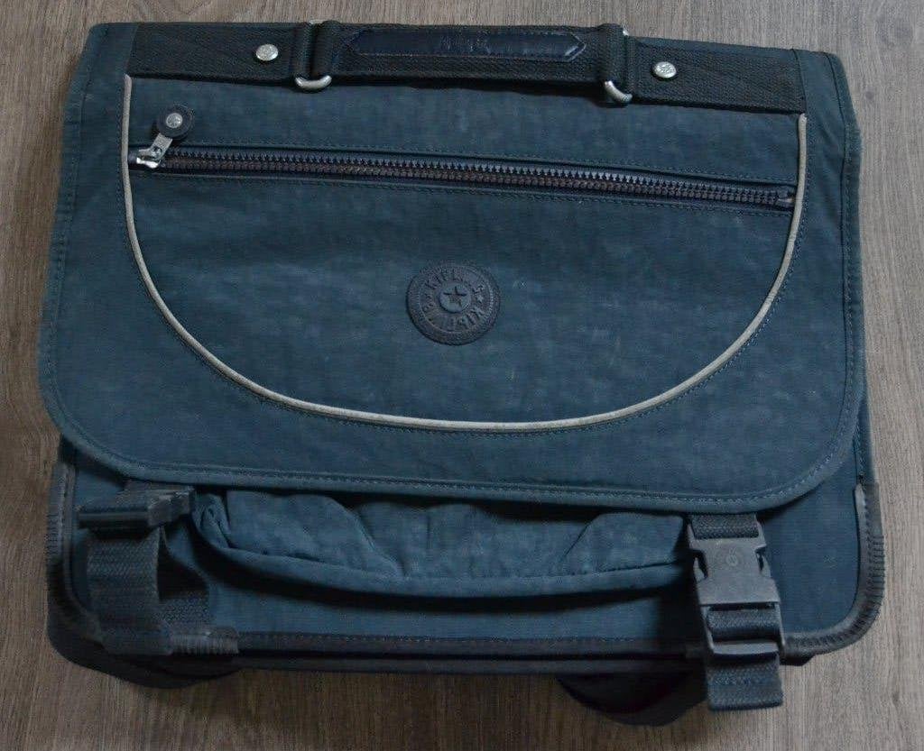 Boekentas Kipling, Gebruikt, Aktetas of Boekentas, 30 tot 40 cm, Groen