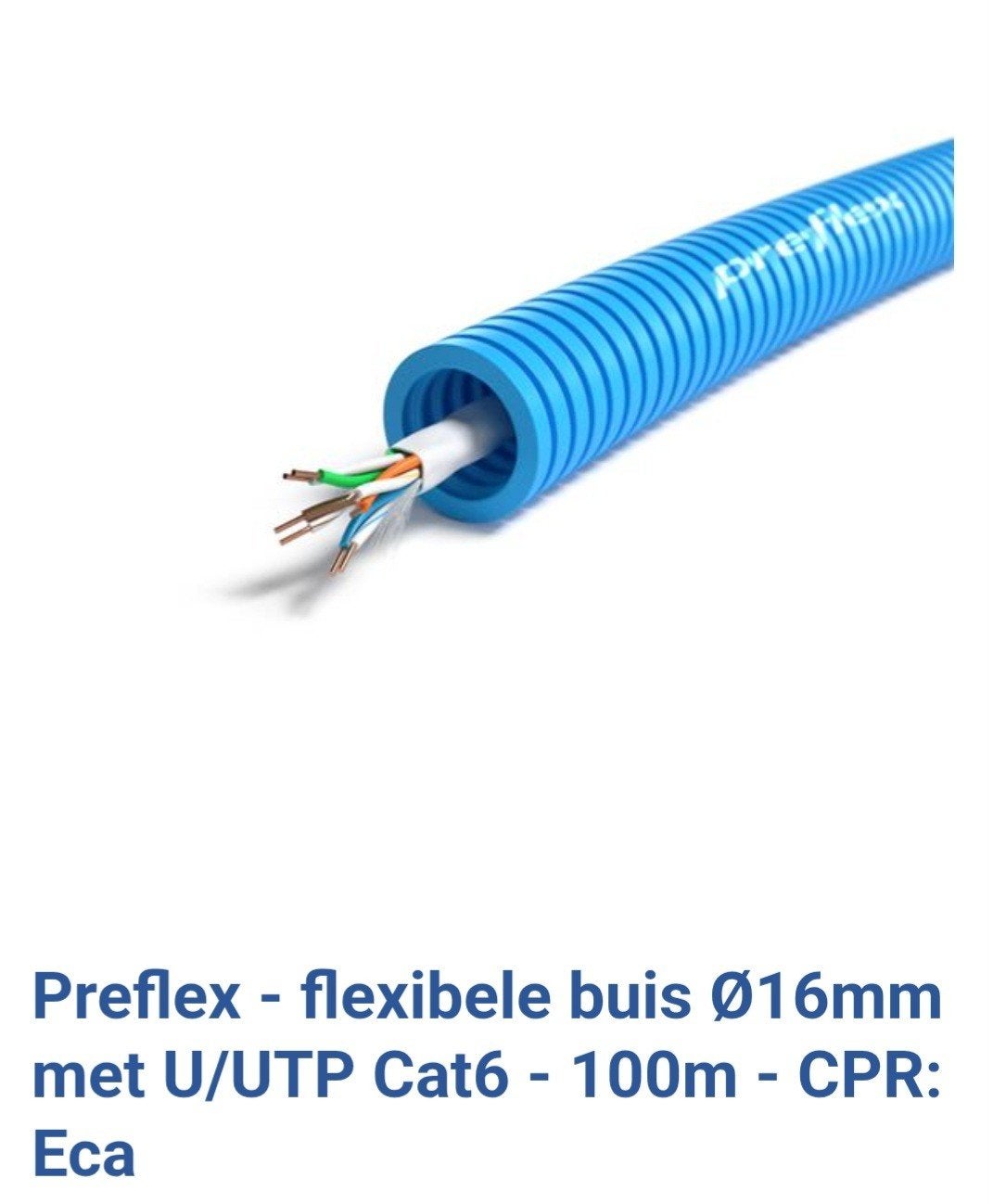 Kabel U/UTP Cat 6 (28m.), Enlèvement, Neuf