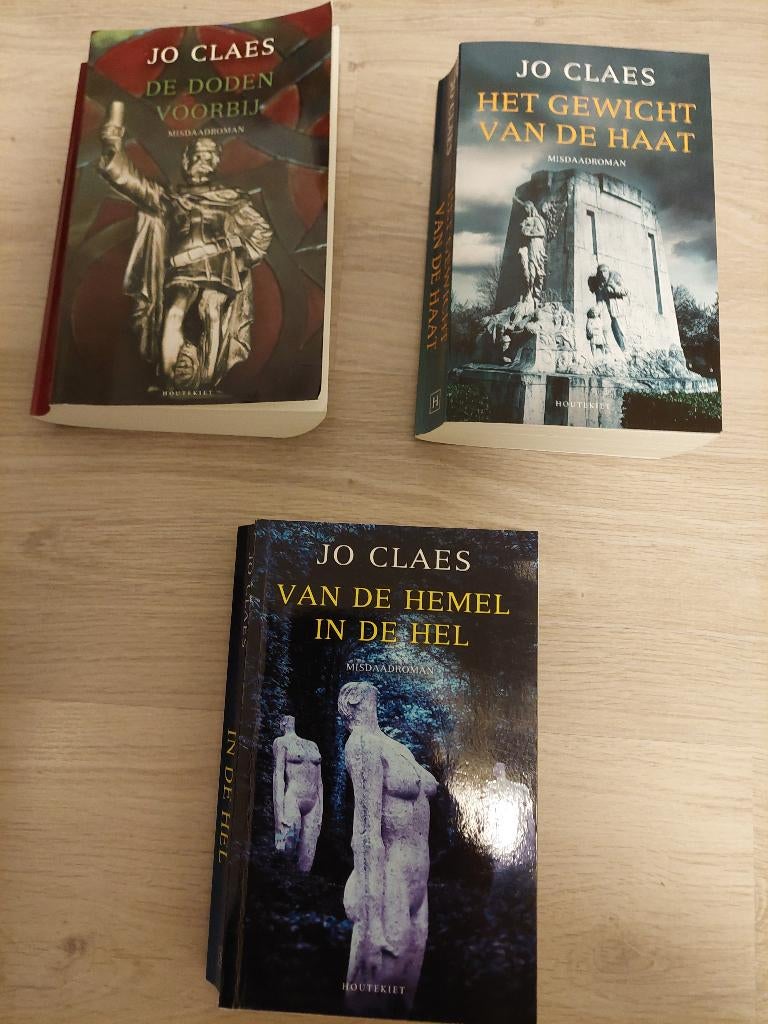 Boeken van Jo Claes met inspecteur Berg, Ophalen, Zo goed als nieuw, Jo Claes, België