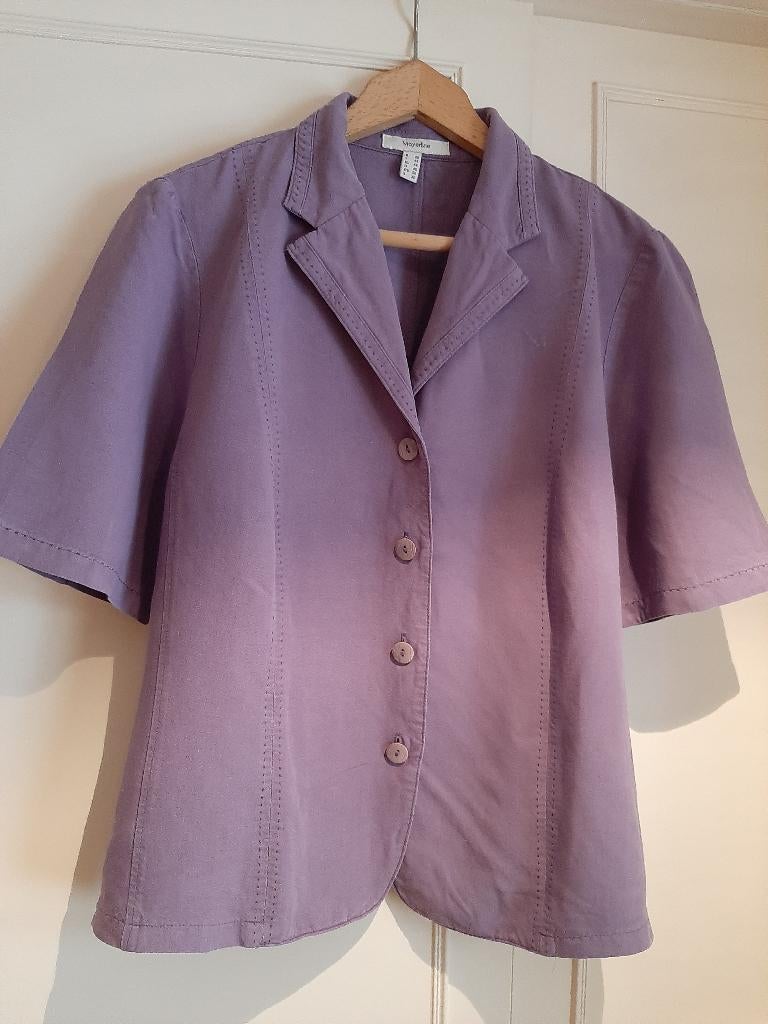 Blouse veste  lilas T: 48        Mayerline, Kleding | Dames, Mayerline, Ophalen of Verzenden, Zo goed als nieuw, Maat 46/48 (XL) of groter