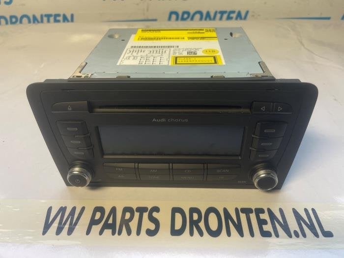 Radio/Lecteur CD d'un Audi A3, -, 3 mois de garantie, Audi, Utilisé