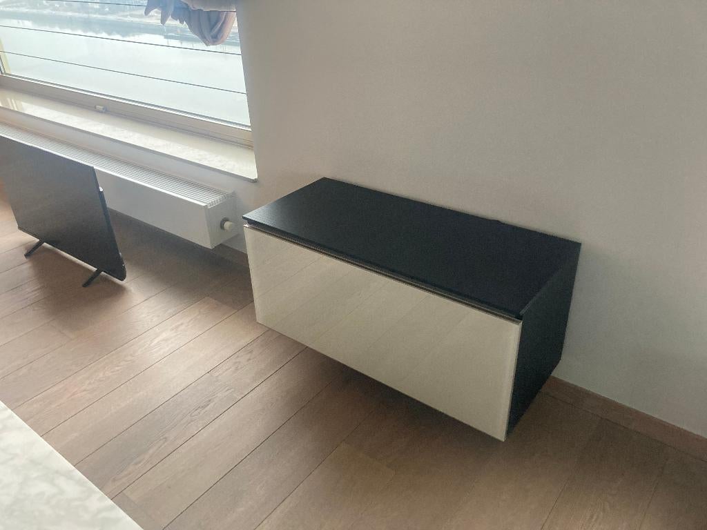 Commode suspendue B&B Italia PAB Design pour téléviseur, 25 à 50 cm, Design, Moins de 100 cm, Comme neuf