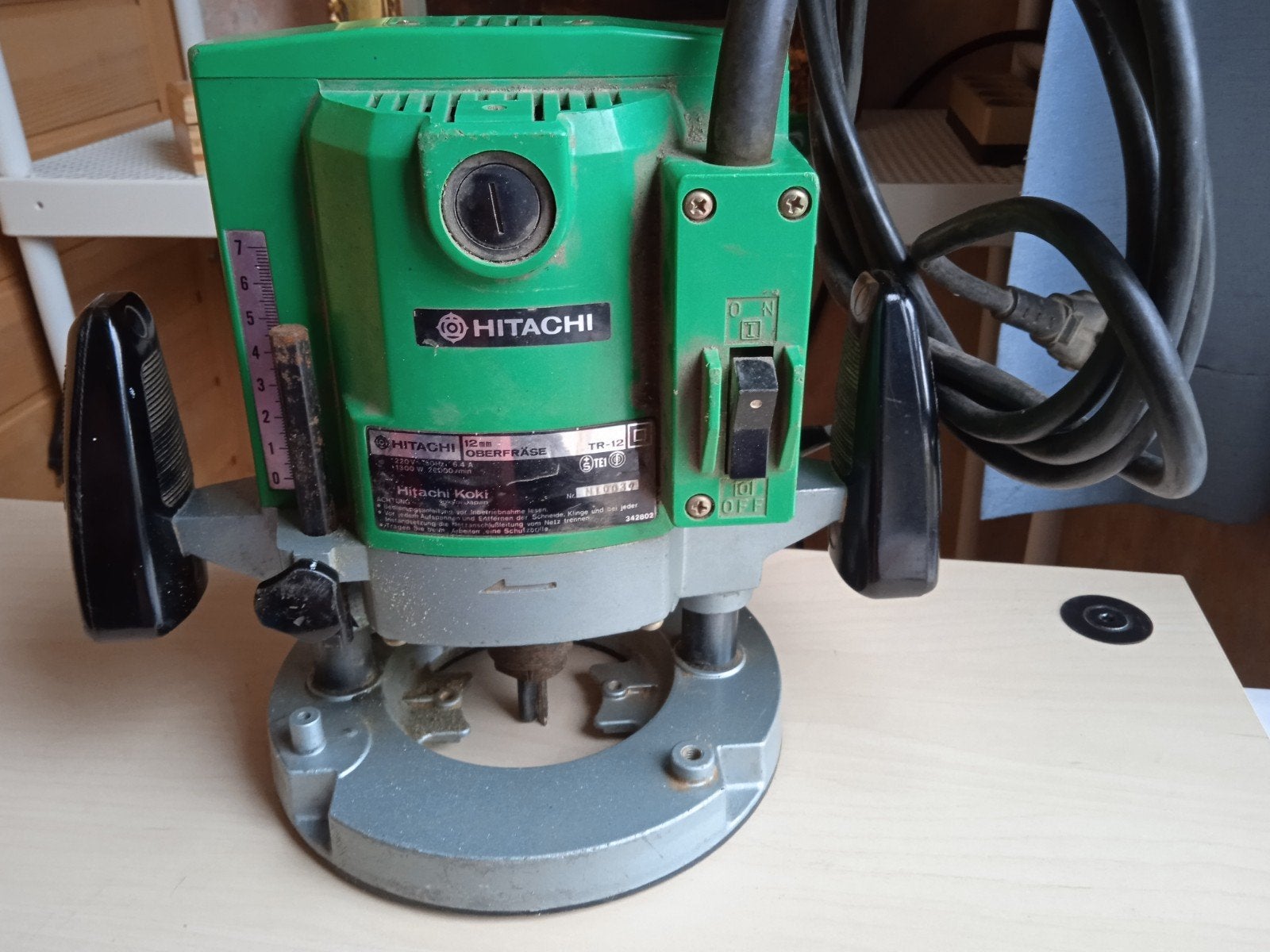 bovenfrees v. houtbwerking Hitachi, Bricolage & Construction, Enlèvement, Routeur