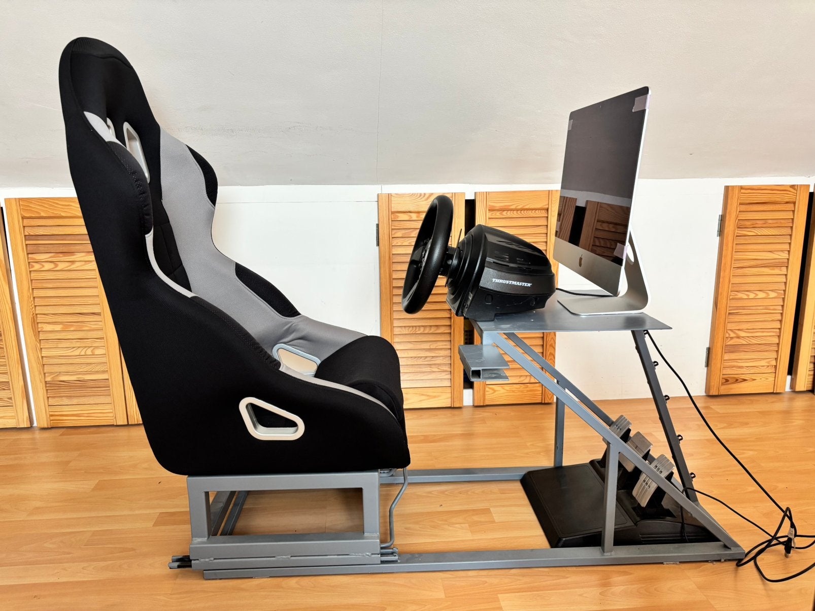 Simracing Simrig frame, Fanatec, Ophalen, Zo goed als nieuw, Racestoel
