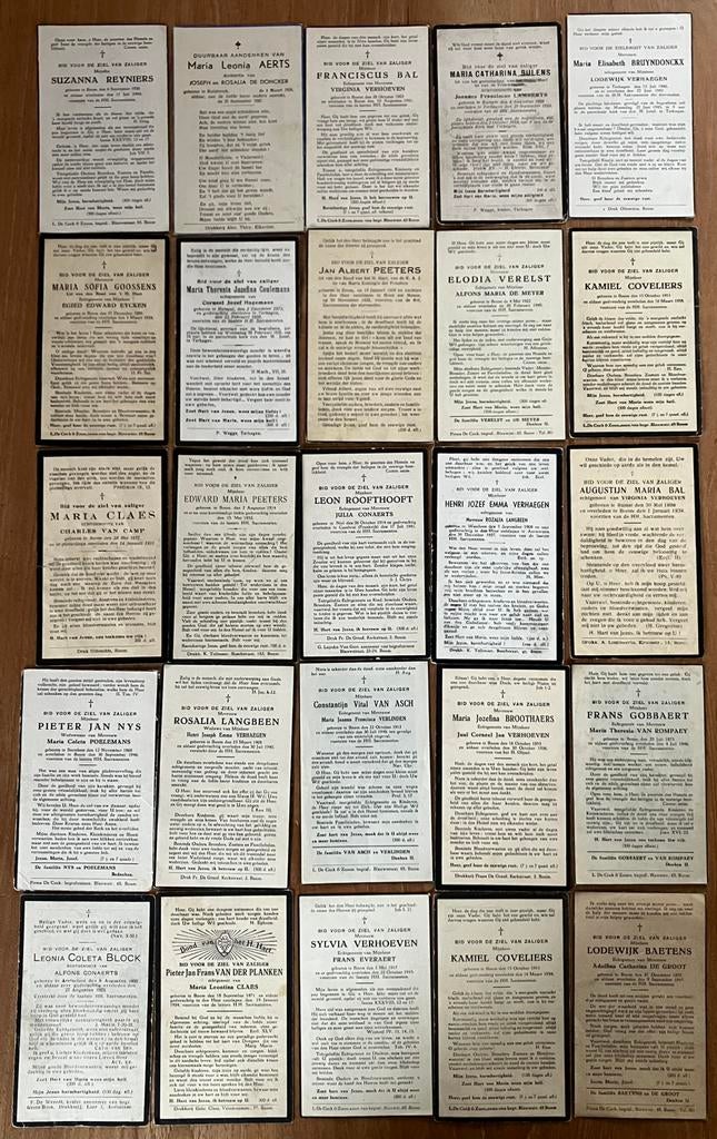 Bidprentjes voor 1950, Ophalen of Verzenden, Bidprentje