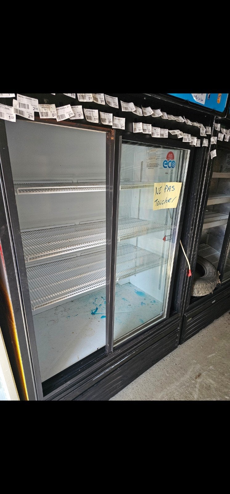 frigo mural poir boisson  ou charcuterie 2 frigo  a vendre, Enlèvement
