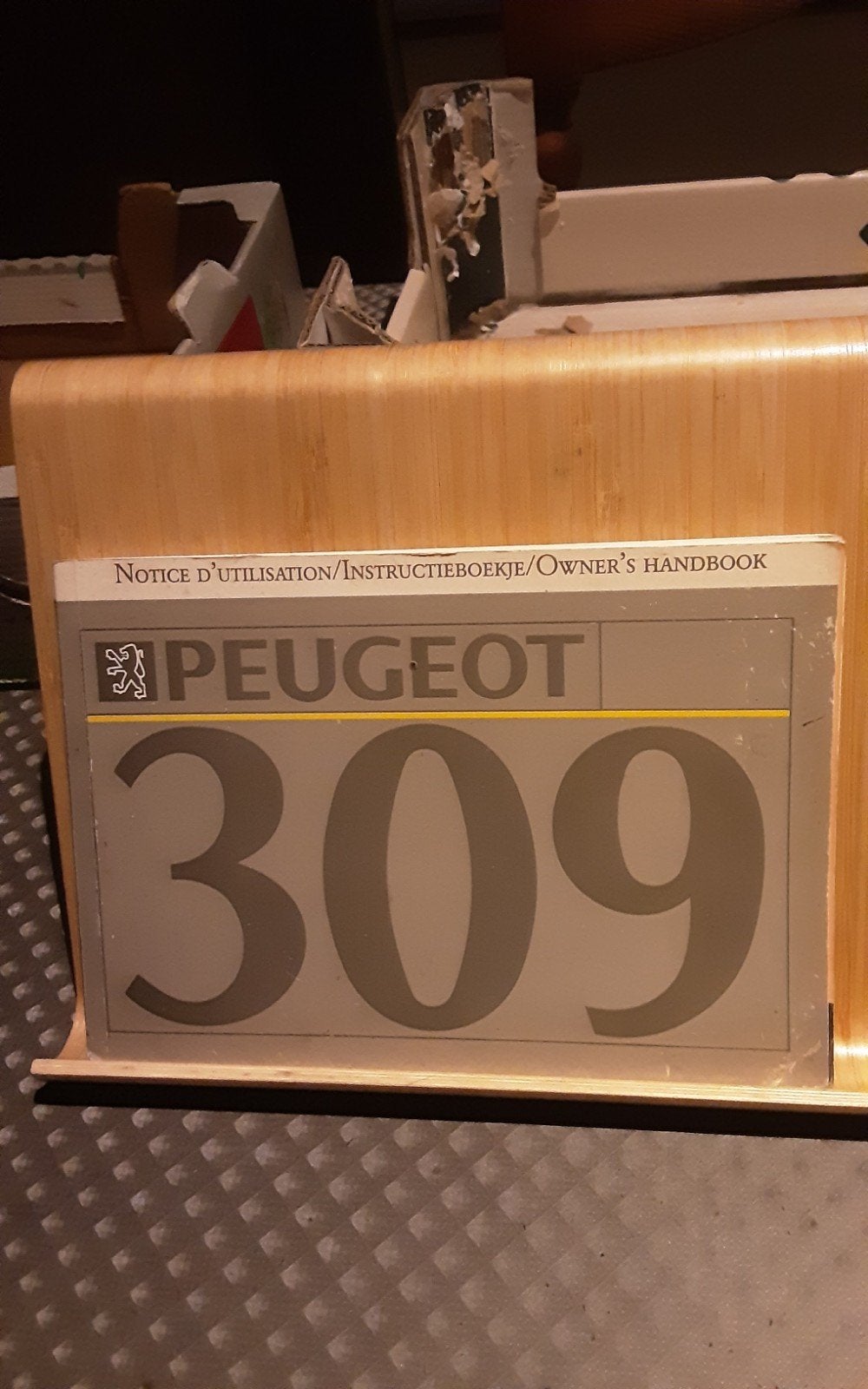 PEUGEOT 309 handleiding, Ophalen of Verzenden