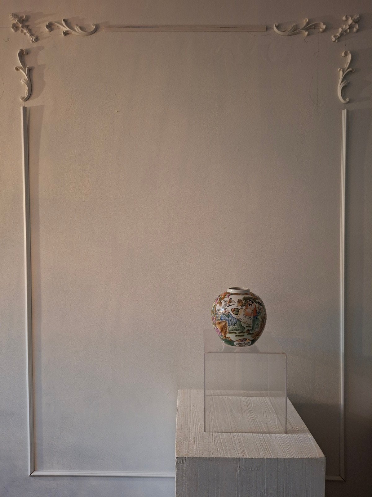 vase chinois, Enlèvement