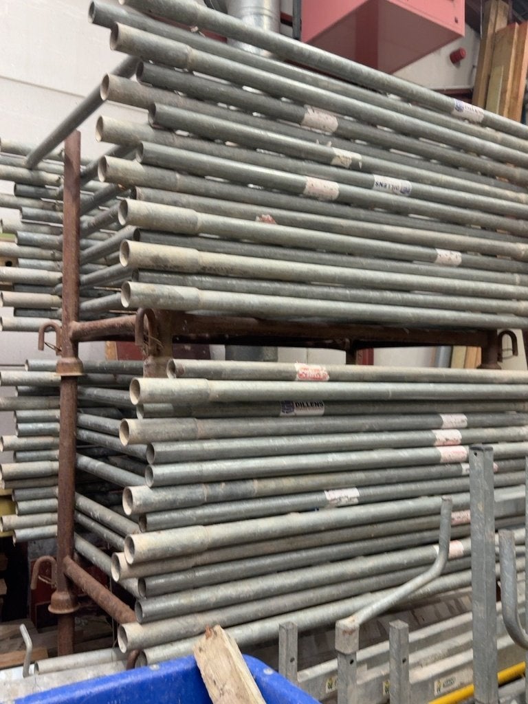Adria gevelstelling en aluminium ladders - per lot, Ophalen