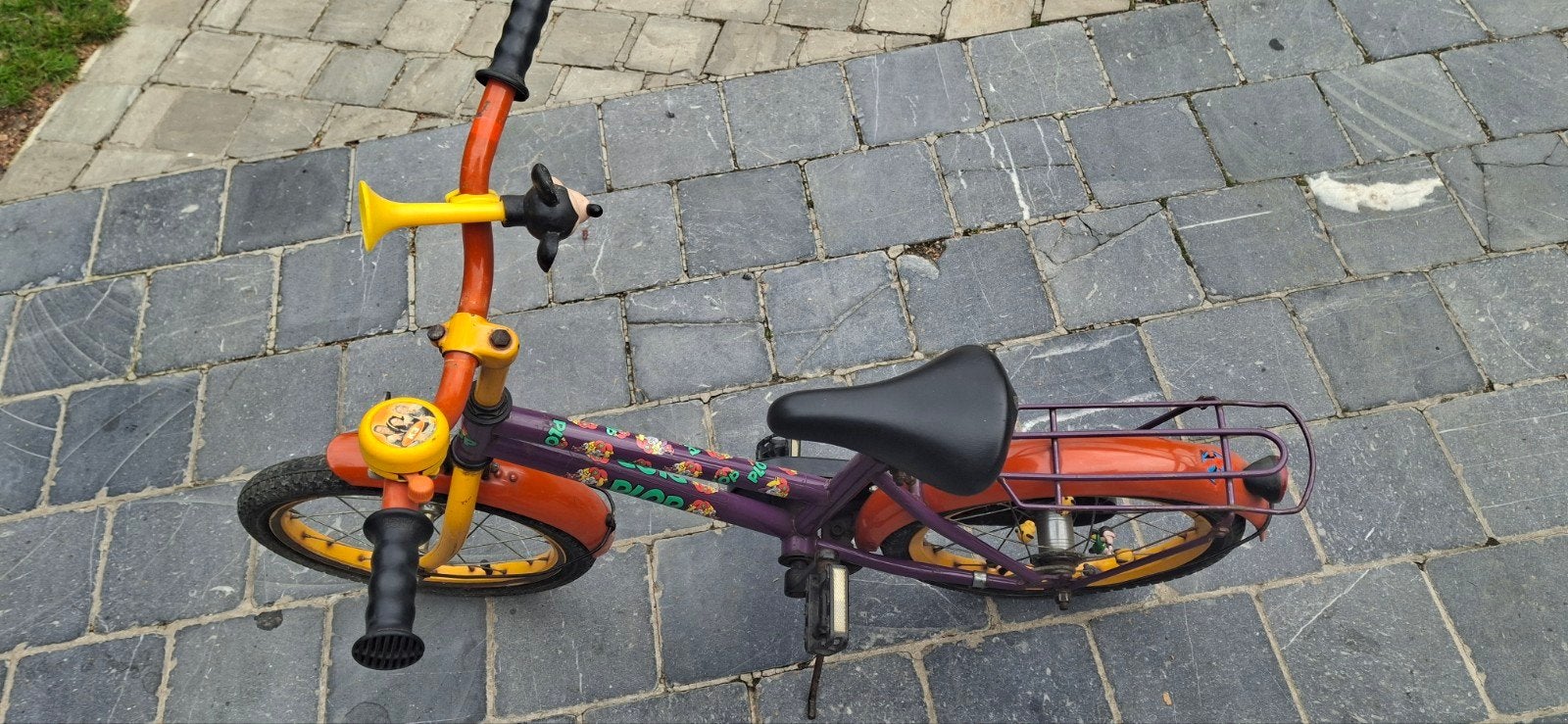 kinderfiets, Ophalen