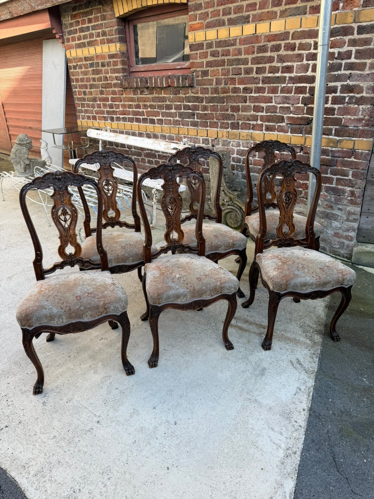 2 serie de 6 chaises regence liegeoise, Enlèvement
