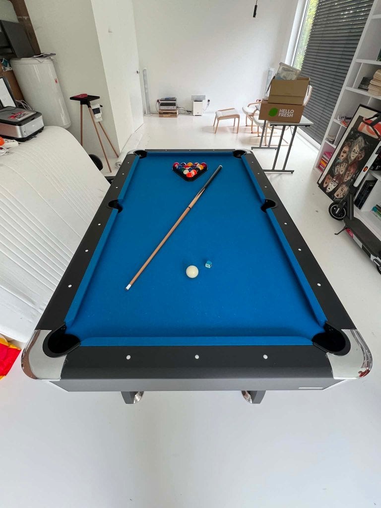 Pooltafel, Sport en Fitness, Biljarten en Poolen, Ophalen, Zo goed als nieuw, Pooltafel