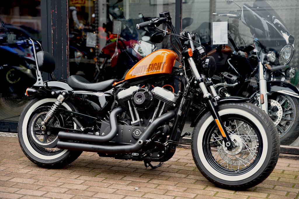 HARLEY DAVIDSON 1200 SPORTSTER FORTY EIGHT ***MOTOVERTE.BE**, Entreprise, Occasion, Chopper, 2 cylindres