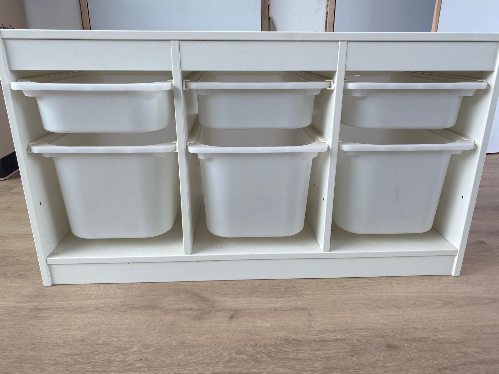 Ikea Trofast - Opbergkast met 6 bakken, Ophalen, Gebruikt, Minder dan 150 cm, Minder dan 100 cm