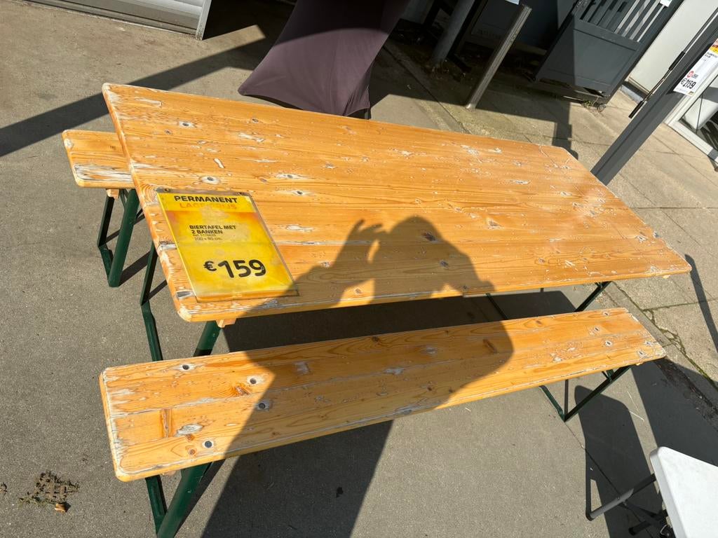 Banc de pique nique, Jardin & Terrasse, Tables de pique-nique, Enlèvement ou Envoi, Comme neuf
