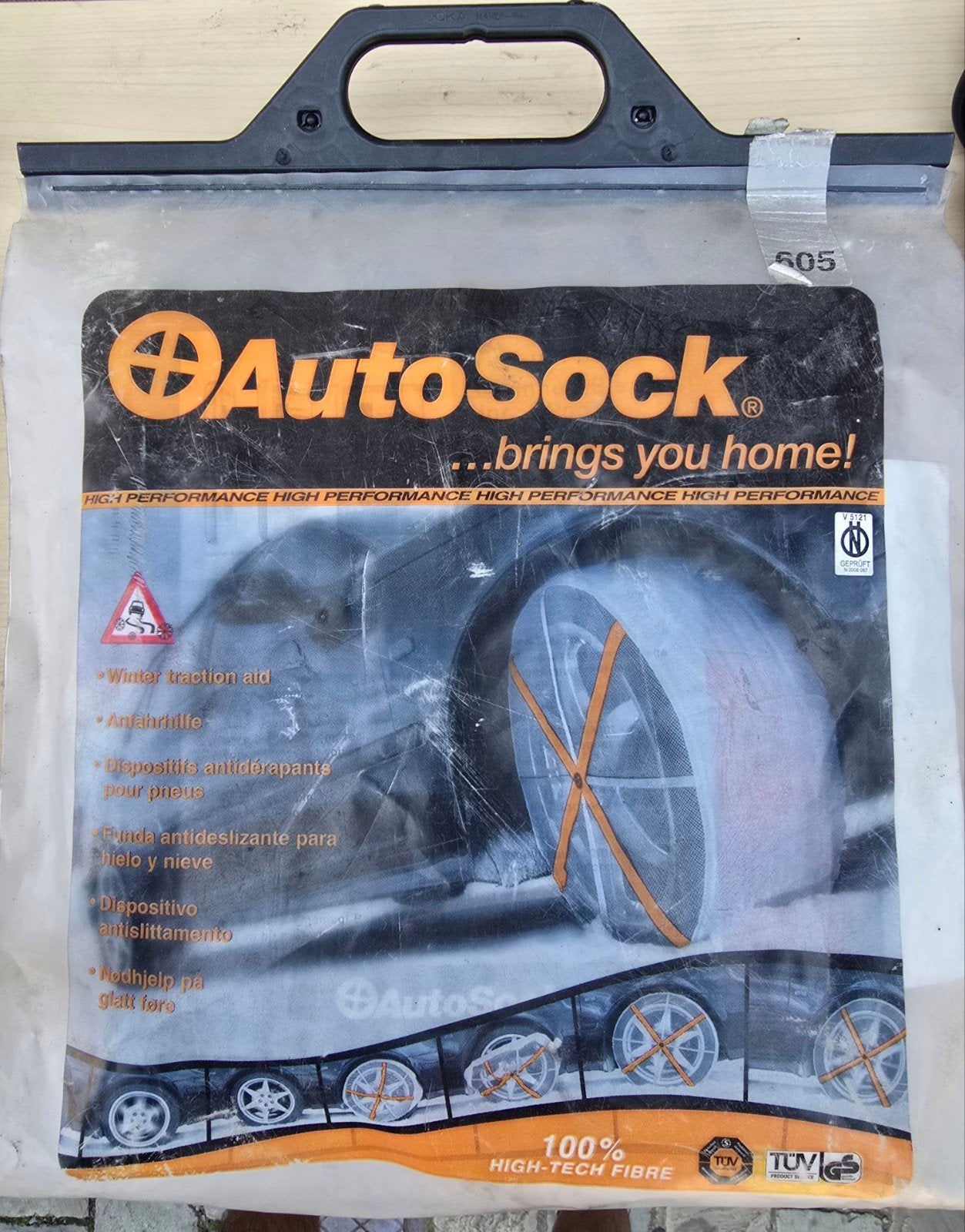 Chaussettes neige AutoSock 605, Autos : Divers, Enlèvement