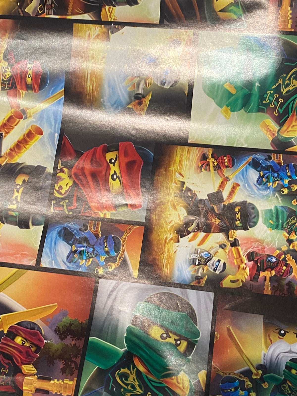 Papier d'emballage/couverture LEGO Ninjago, Enlèvement, Comme neuf