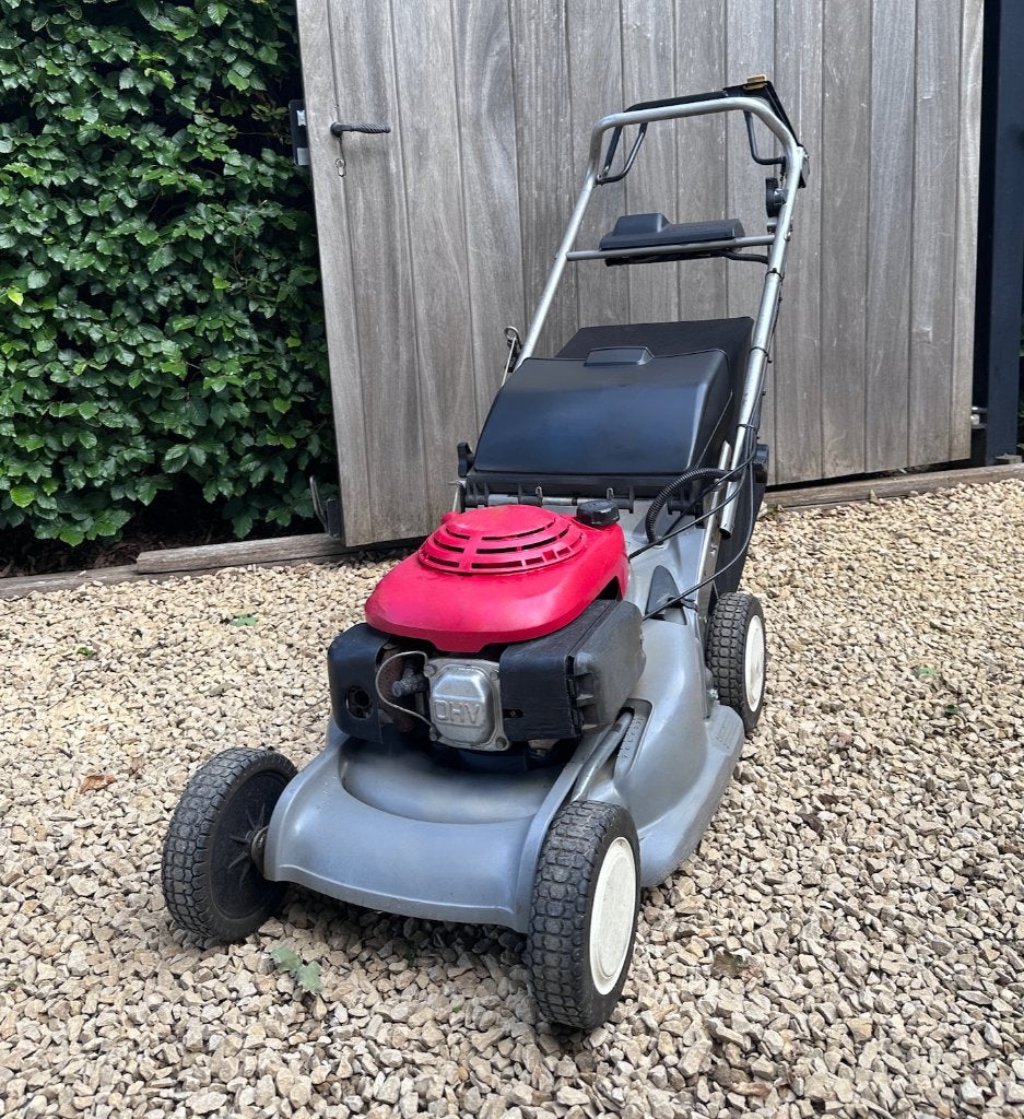 Honda Grasmachine te koop., Tuin en Terras, Grasmaaiers, Ophalen, Cirkelmaaier, Honda, Zo goed als nieuw