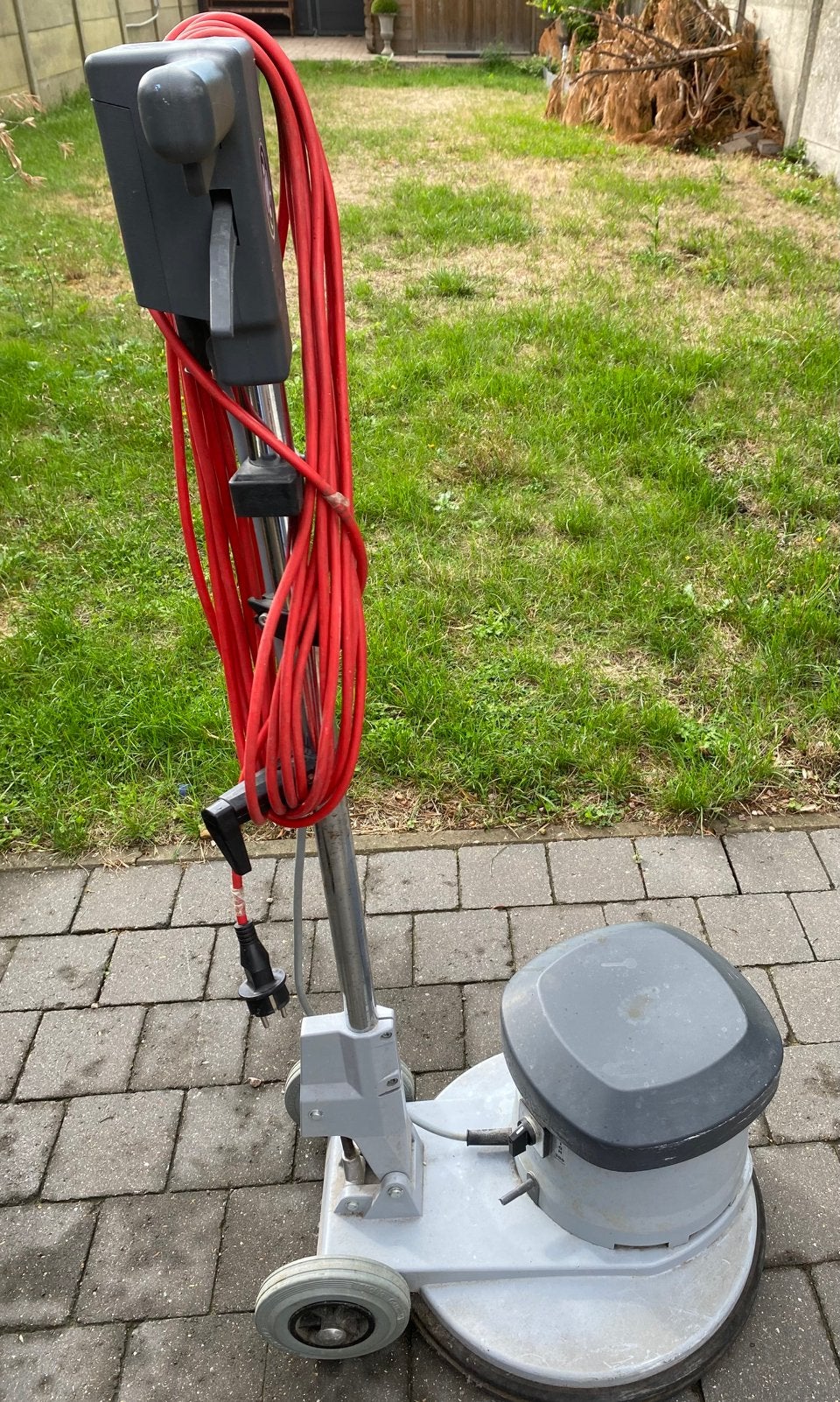 Nilfisk boenmachine, Ophalen, Gebruikt