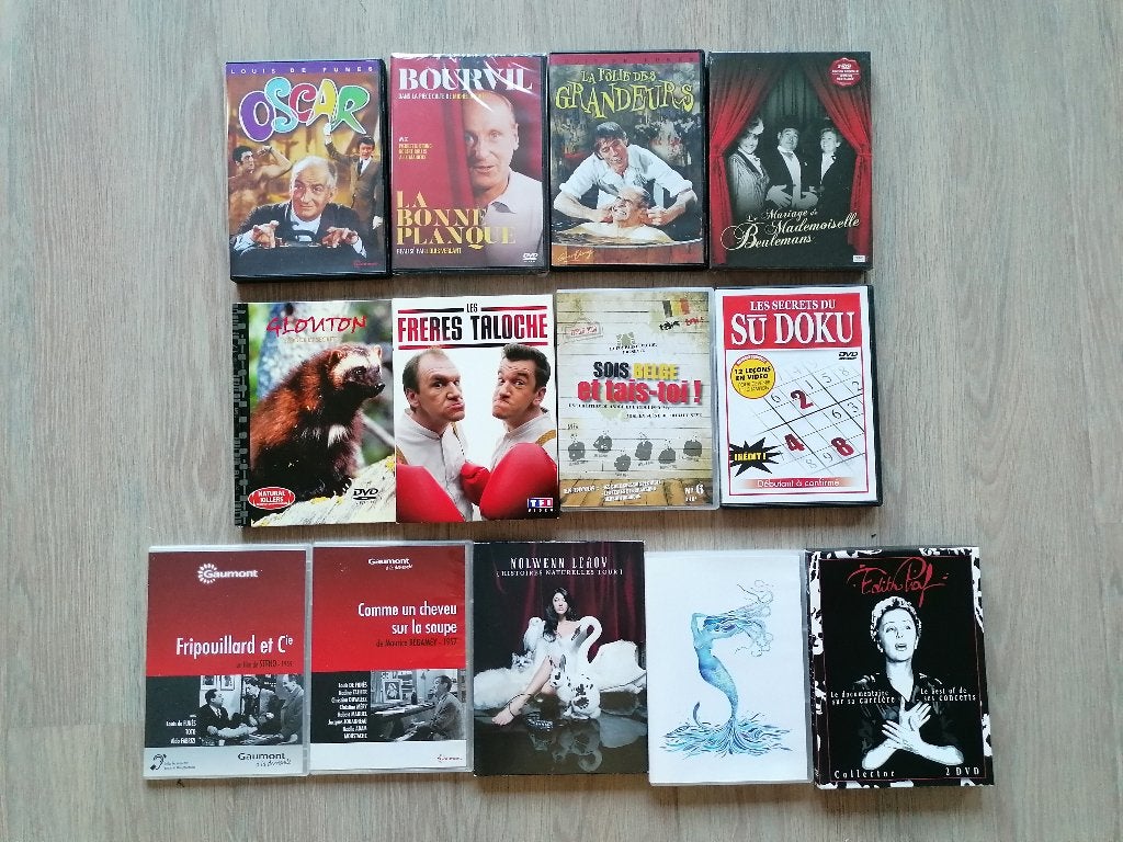 11 DVD et 11 CD musique (lot pour 30€), Cd's en Dvd's, Ophalen of Verzenden, Zo goed als nieuw