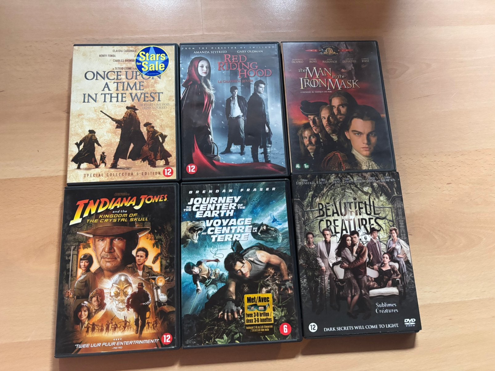 6 DVD - titres variés, Envoi, Comme neuf