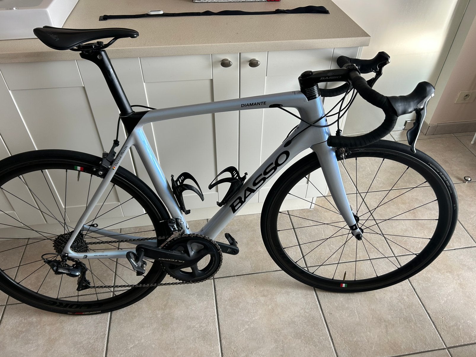 Racefiets met velgremmen, Fietsen en Brommers, Fietsen | Racefietsen, Gebruikt, Carbon, Ophalen, Overige merken