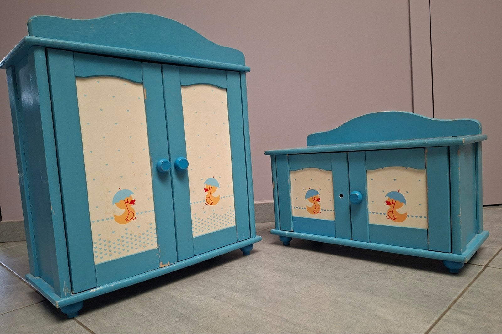 Retro kleerkastjes, Ophalen, Gebruikt, Decoratie