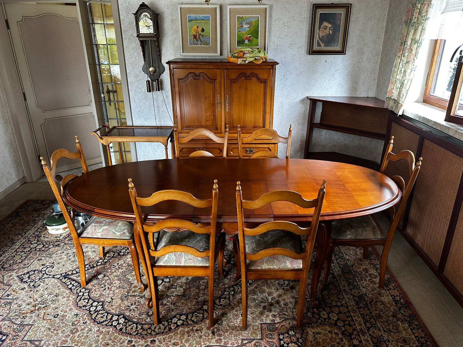Prachtige klassieke complete eetkamer, Ophalen