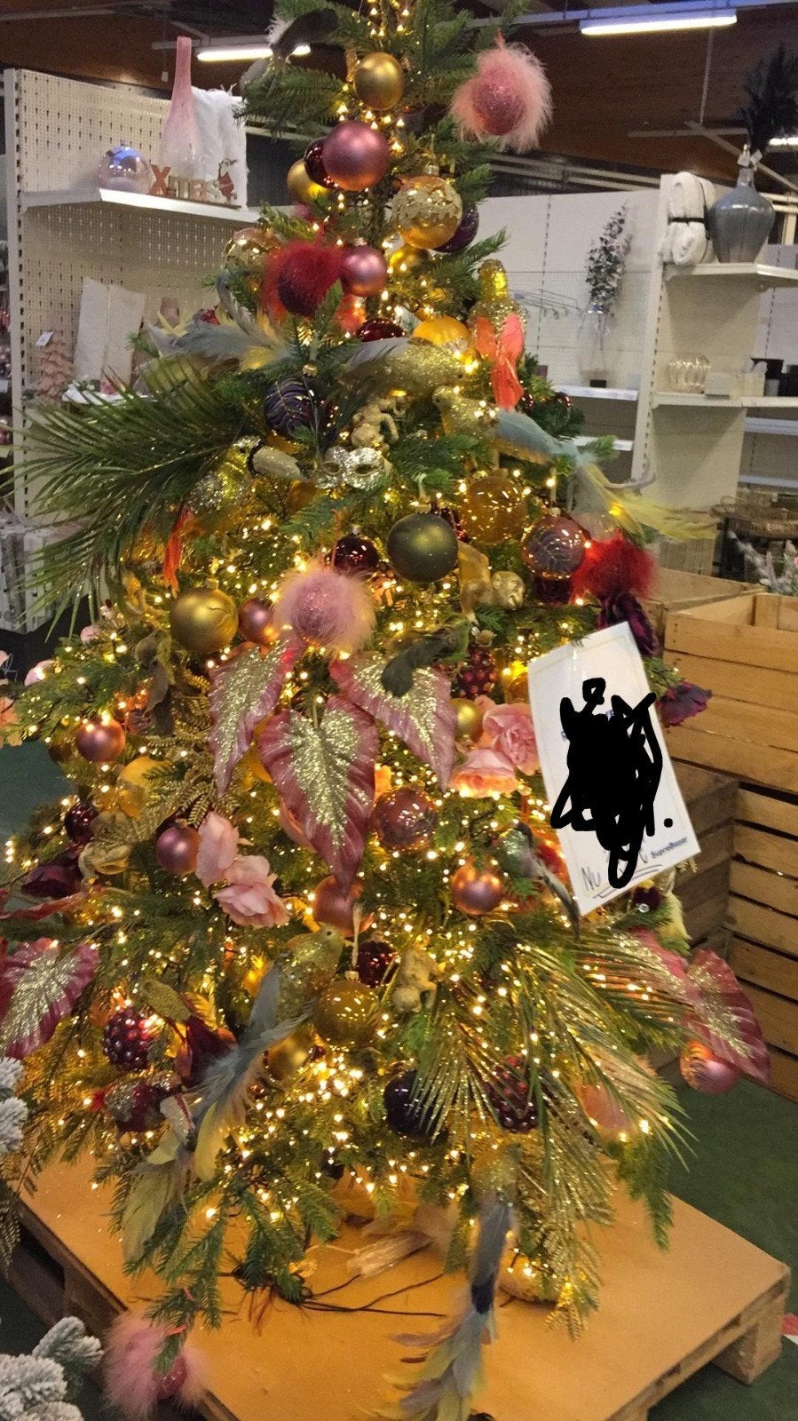 kerstboom 180 cm, Ophalen