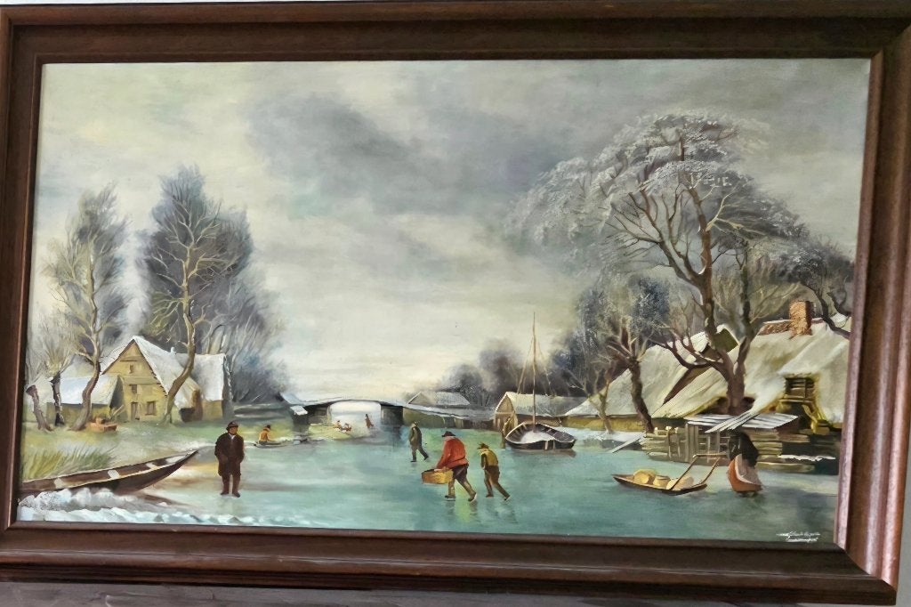 Duo schilderijen oude meester, Antiquités & Art, Art | Peinture | Classique, Peinture à l'huile, Enlèvement, Sous verre, Nature morte
