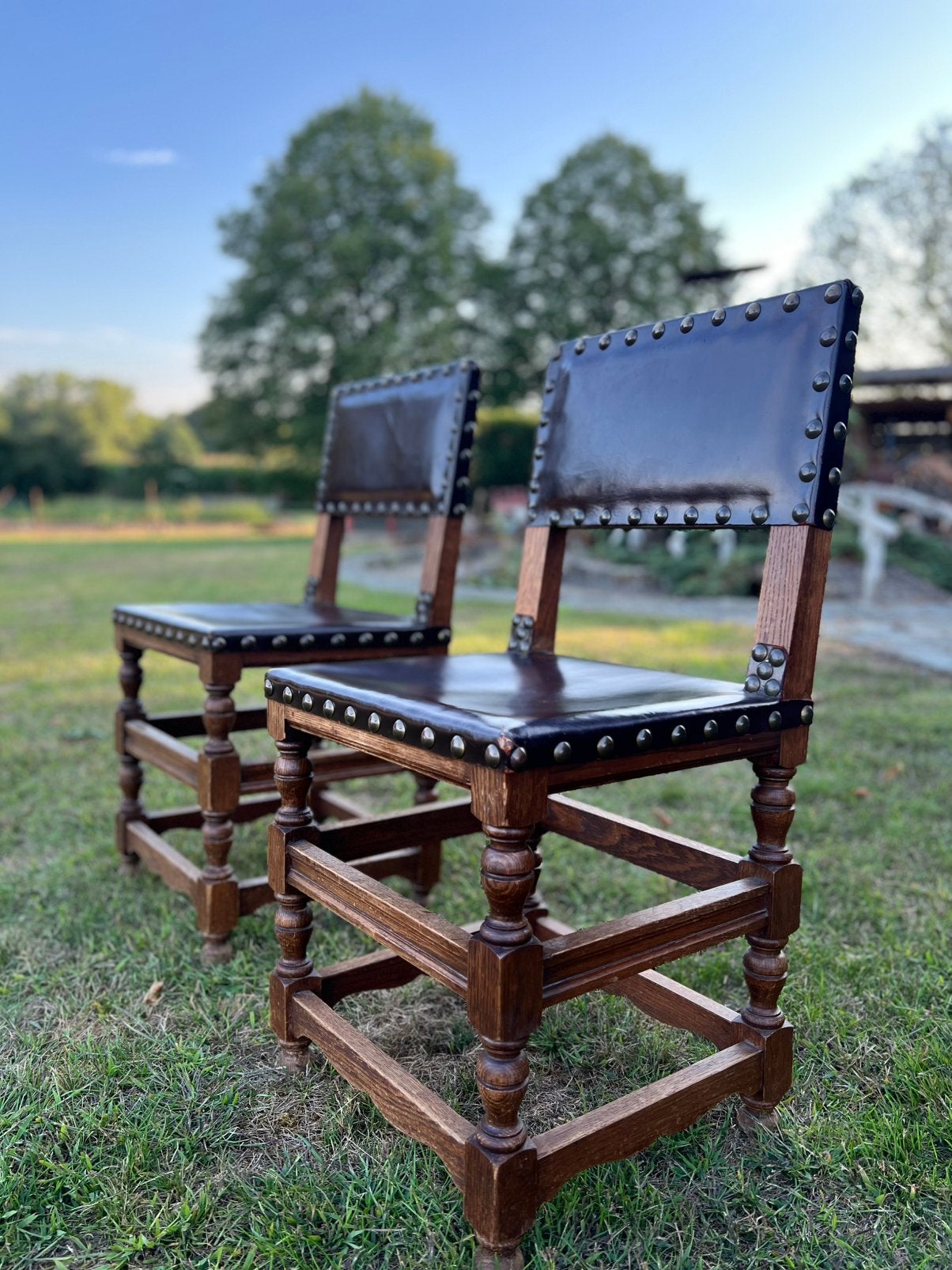 Antiek Kasteel Stoelen, Enlèvement