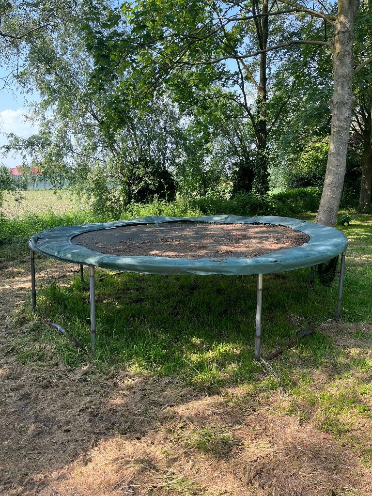 Trampoline, Ophalen, Gebruikt