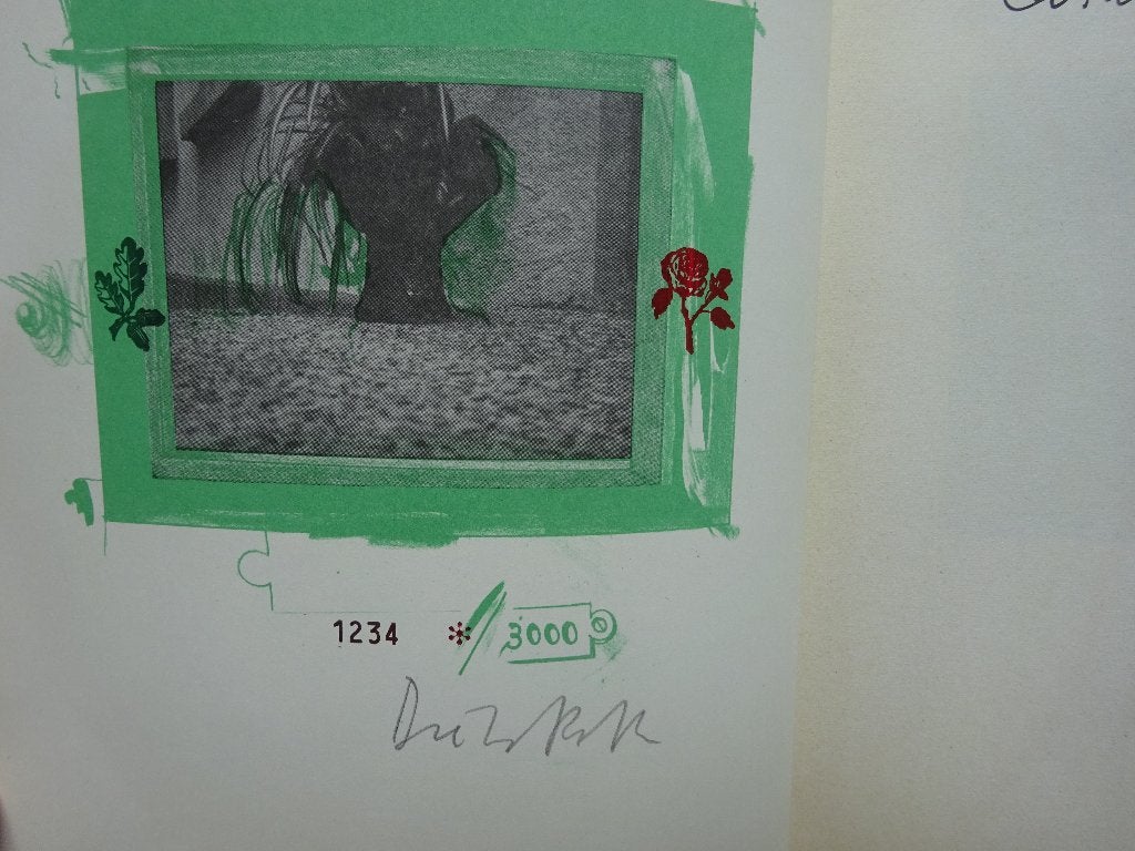 Dieter Roth Pictures, Zug, catalogue 1973, signed, Ophalen of Verzenden, Gelezen, Schilder- en Tekenkunst