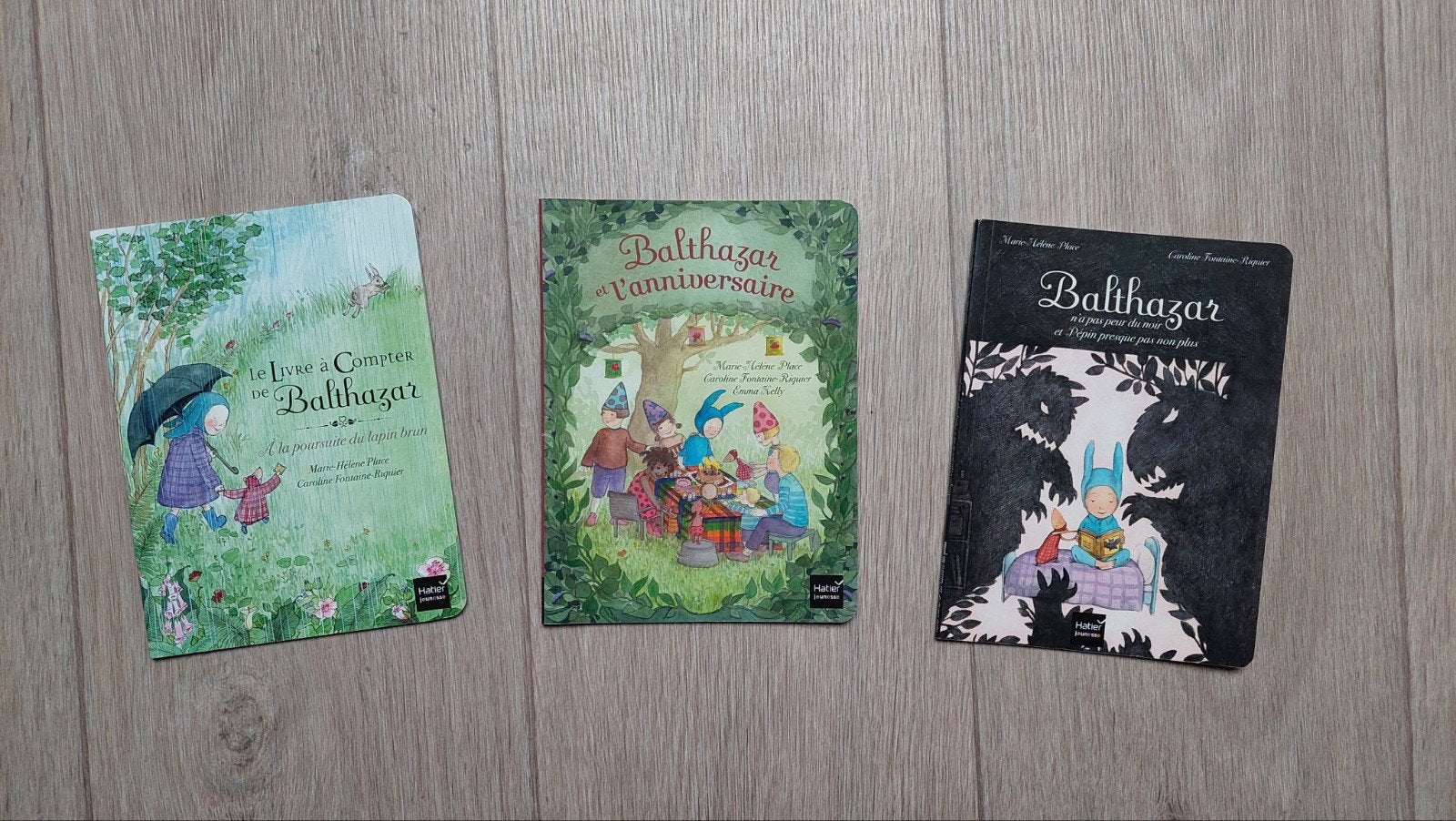 lot 3 livres Balthazar (apprentissage Montessori), Enlèvement ou Envoi, Fiction général, Comme neuf, 4 ans