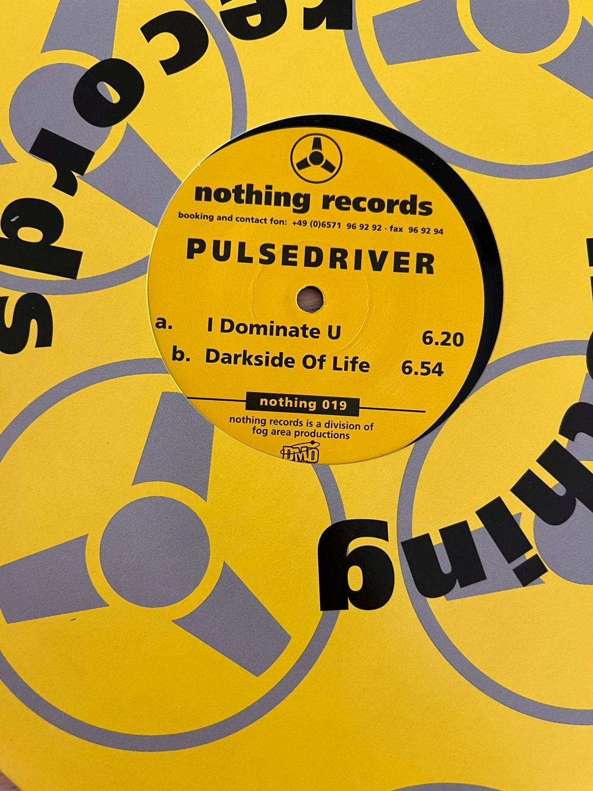 Pulsedriver - i dominate u, Cd's en Dvd's, Vinyl | Dance en House, Ophalen of Verzenden, Zo goed als nieuw, Trance