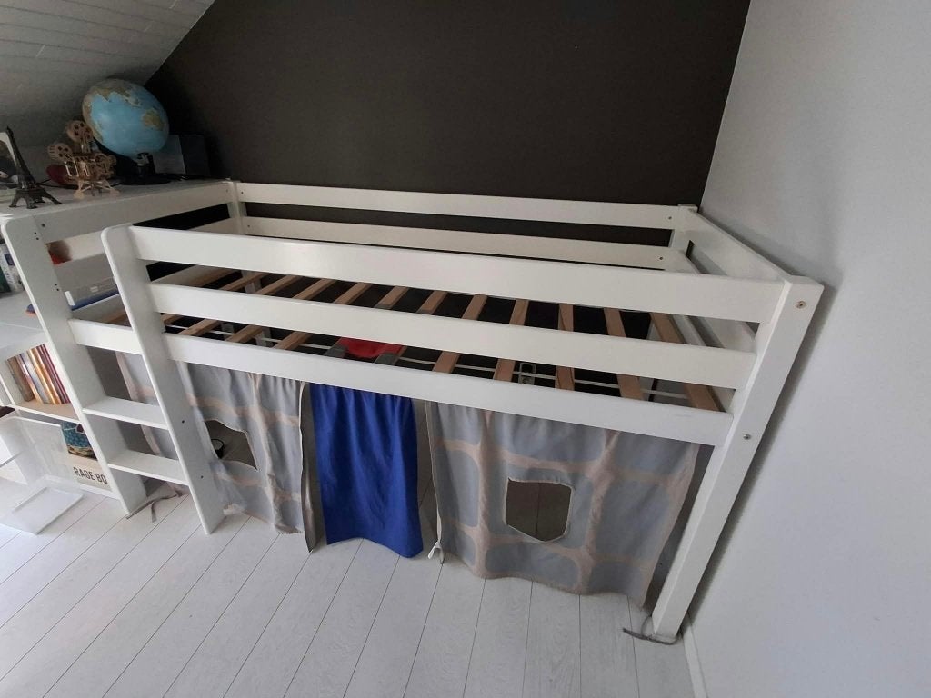 Lit en hauteur - lit mezzanine 90x200 - H1m13, Enfants & Bébés, Enlèvement, Utilisé, Lit mezzanine
