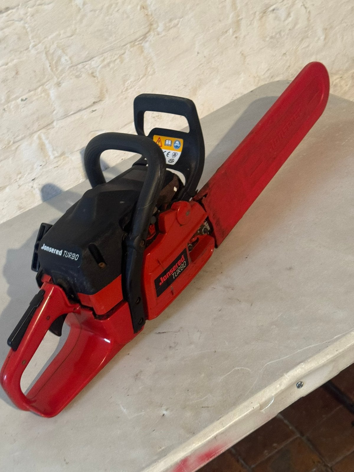 Tronçonneuse JONSERED 2145 turbo, Bricolage & Construction, Enlèvement, Utilisé