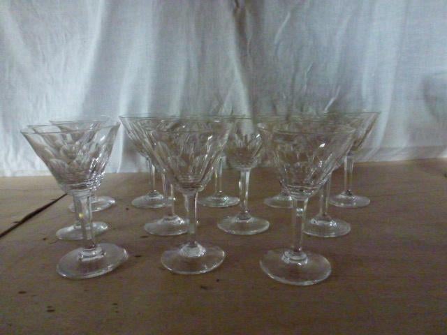 lot glazen .( zie beschrijving ), Verzamelen, Glas en Drinkglazen, Gebruikt, Ophalen of Verzenden