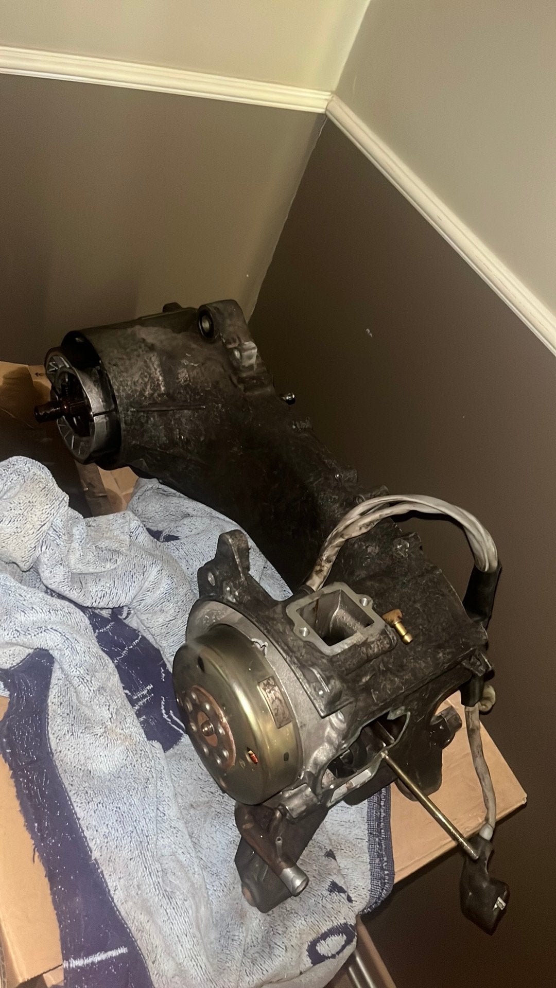 50cc gilera runner carter lc, Ophalen