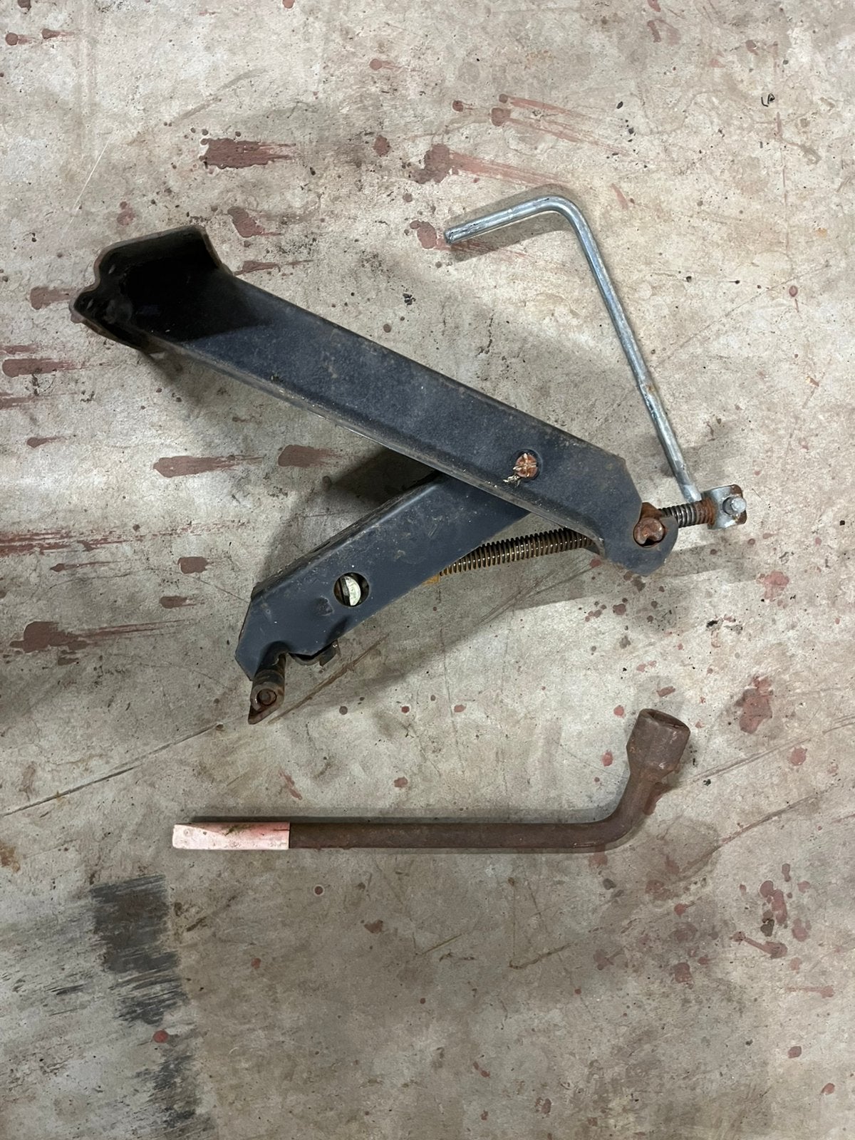 Ford escort mk4 originele krik en sleutel, Ophalen of Verzenden, Zo goed als nieuw