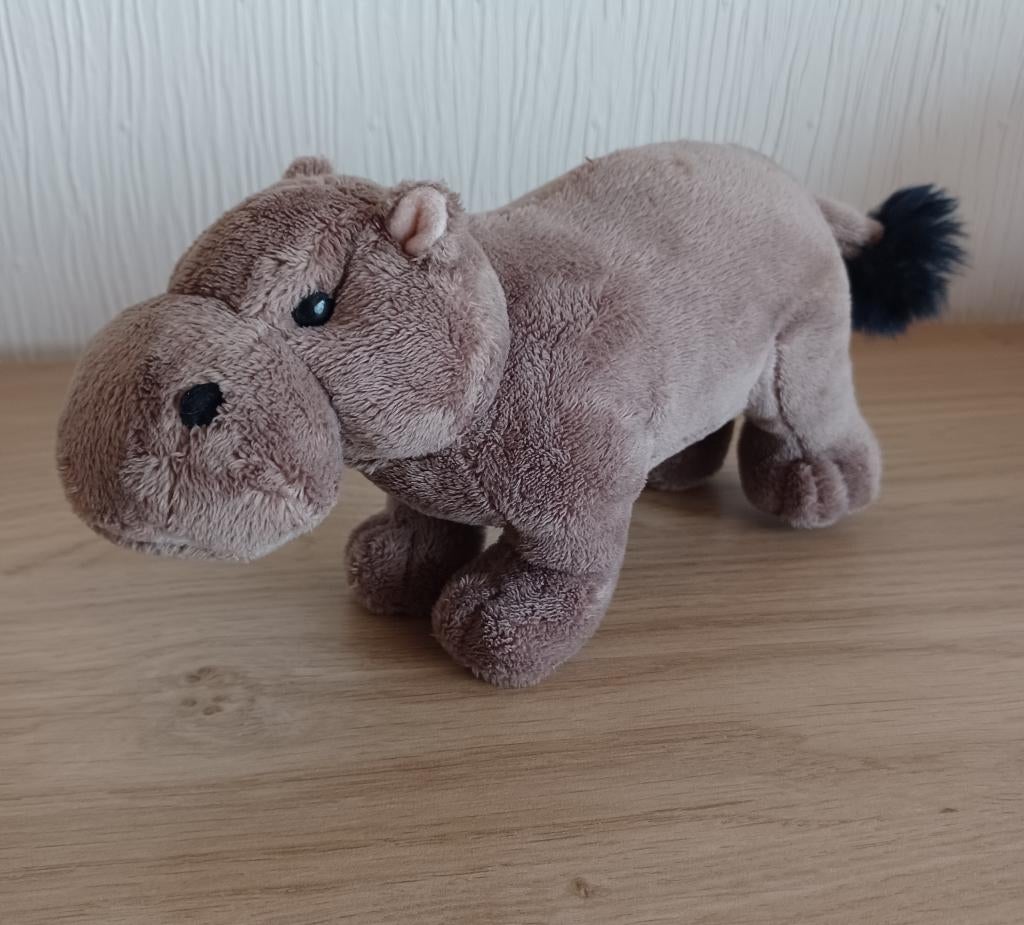 Knuffel Nijlpaard - NIEUW, Ophalen of Verzenden, Nieuw, Overige typen