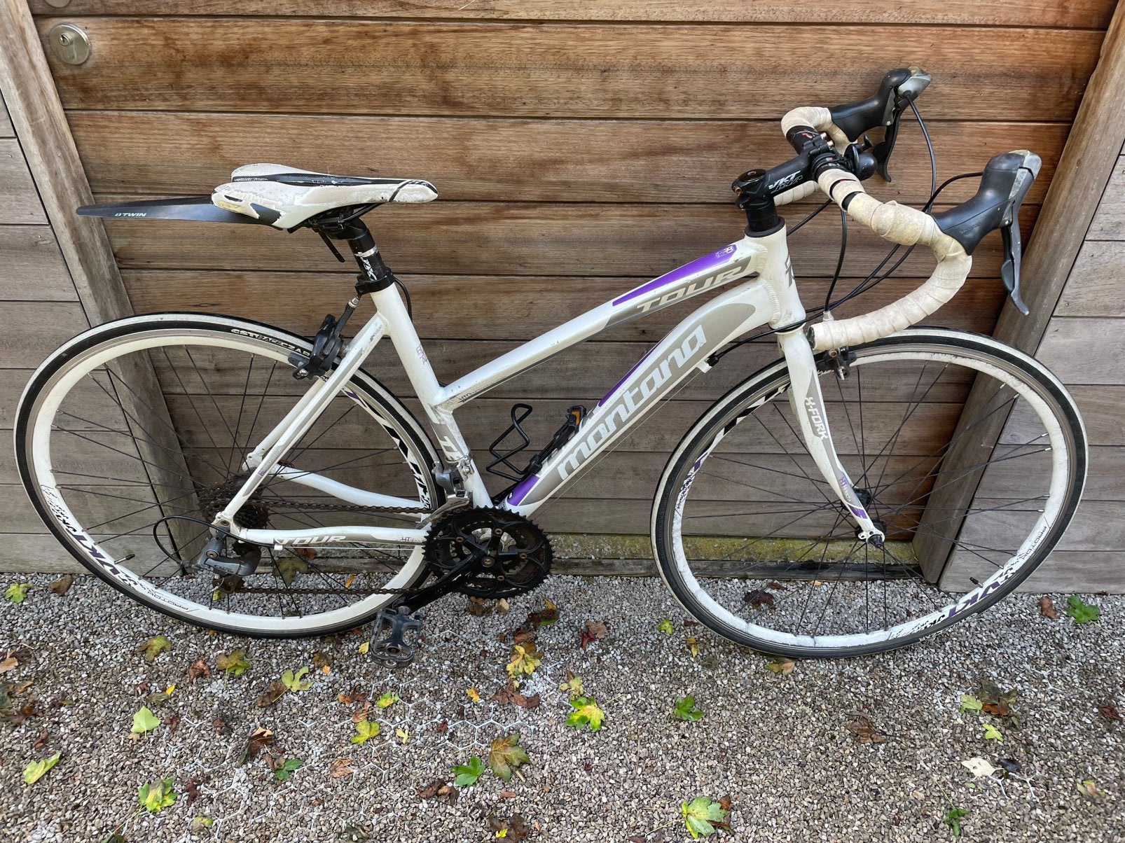 Koersfiets vrouw, Gebruikt, Velgrem, 47 tot 50 cm, Meer dan 20 versnellingen