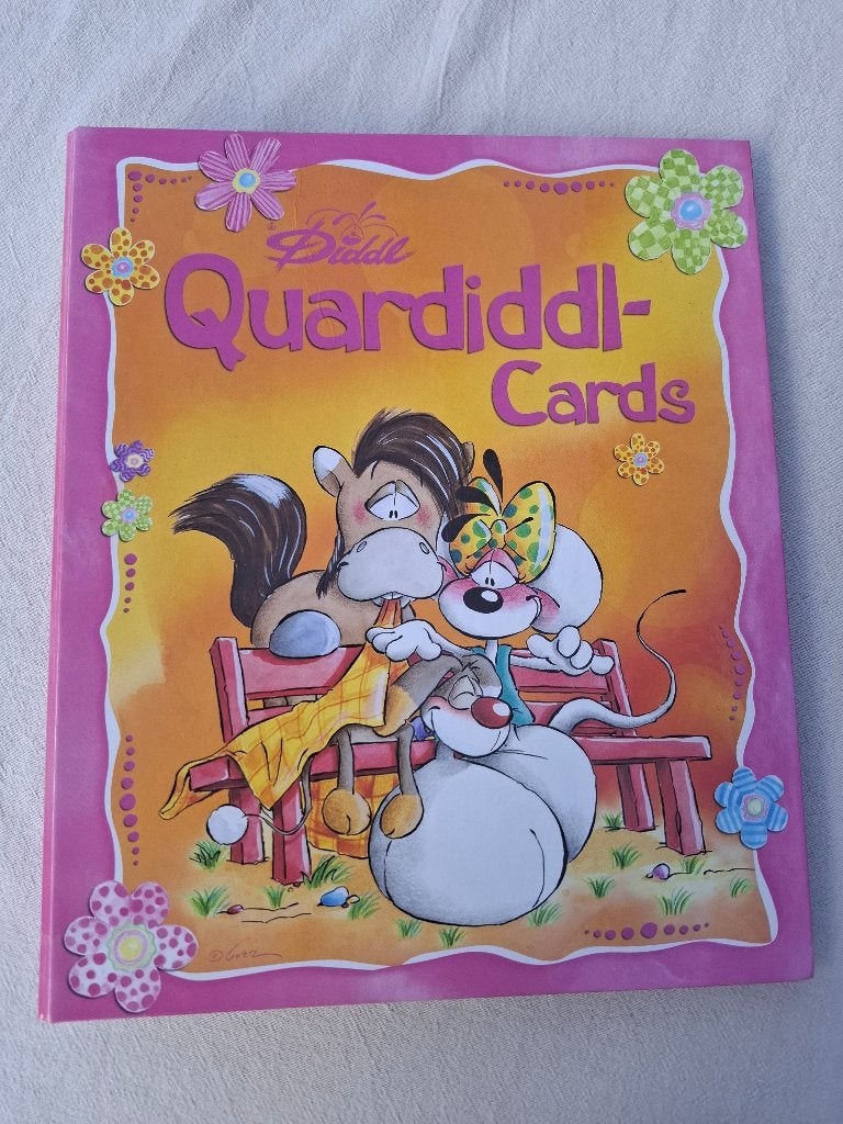 Quardiddl-cards, Ophalen, Diddl, Zo goed als nieuw, Papier, Kaart of Schrift