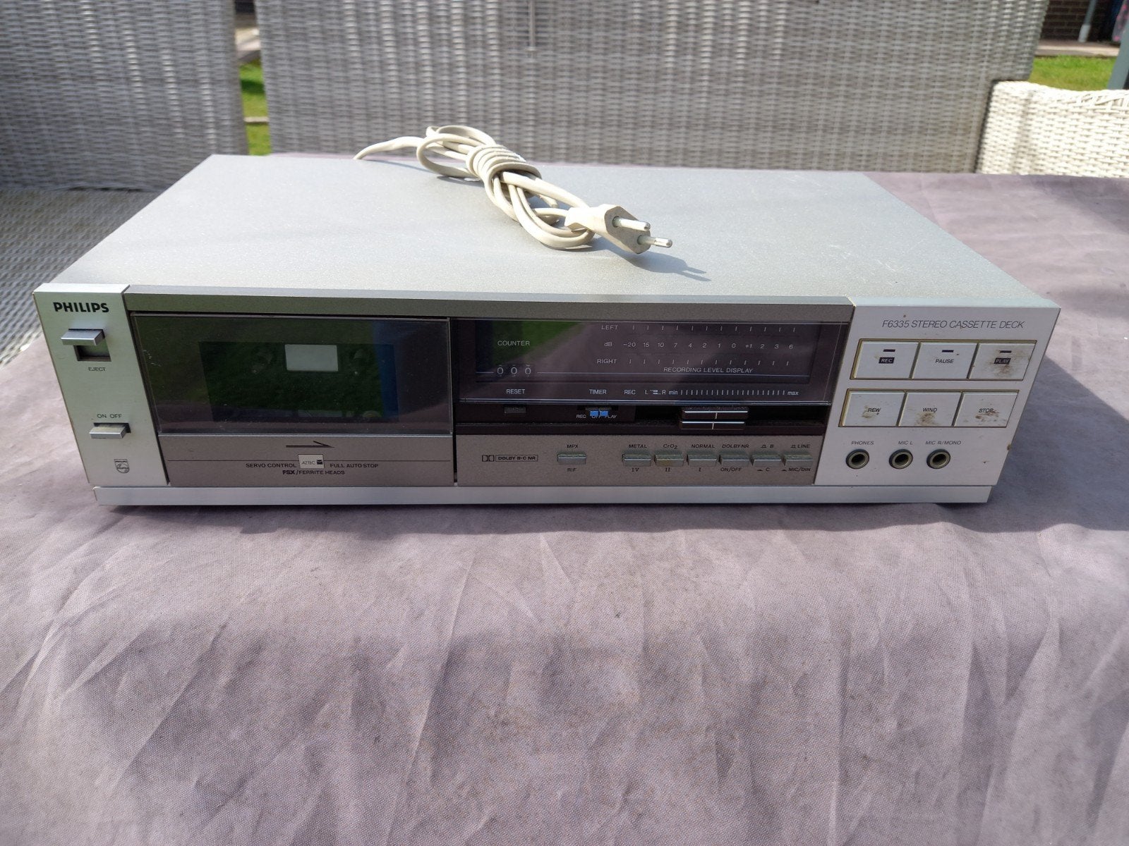 stereo cassette desk philips, Audio, Tv en Foto, Tuners, Ophalen