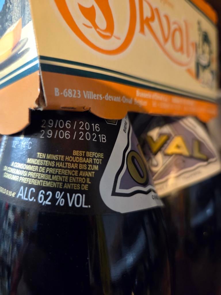 Trappistenbier van Orval, Verzamelen, Ophalen