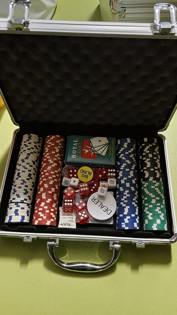 pokerkoffer, Hobby & Loisirs créatifs, Jeux de société | Jeux de cartes, Enlèvement, Comme neuf