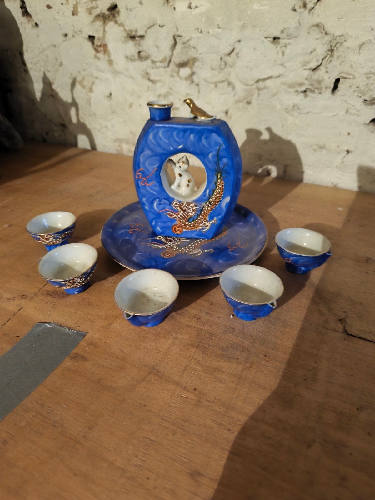 Fhistling Sake-service., Antiek en Kunst, Ophalen