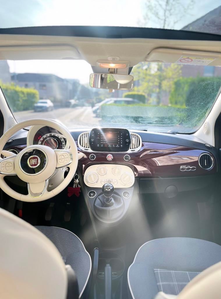 Fiat 500 1.0 mild hybride - 2020 - 86.000km, Autos, Achat, Boîte manuelle, Capteur de stationnement, Particulier